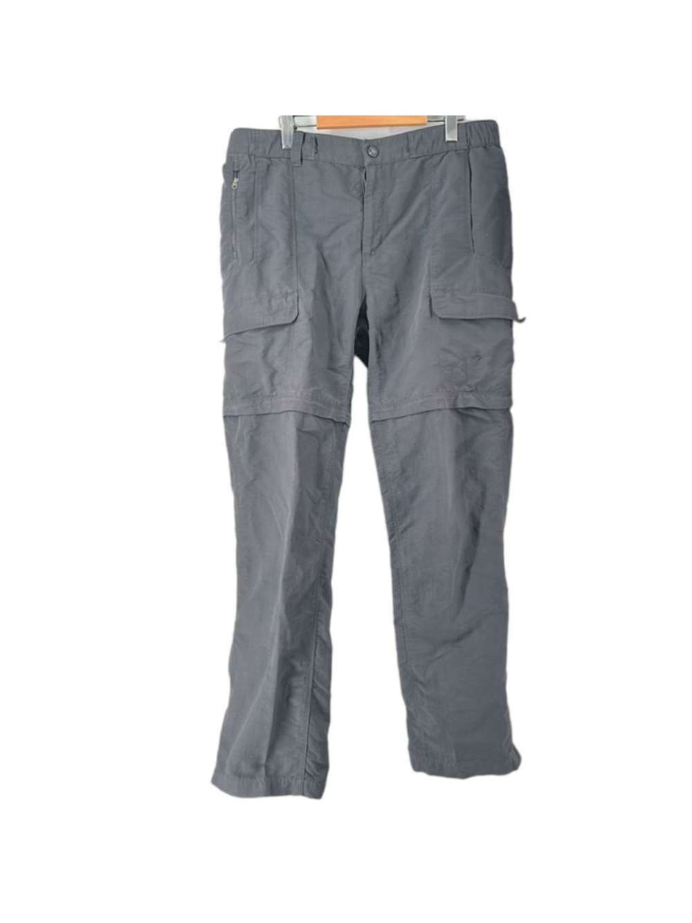The North Face convertible hiking pants hiking shorts nylon outdoors sz lg long